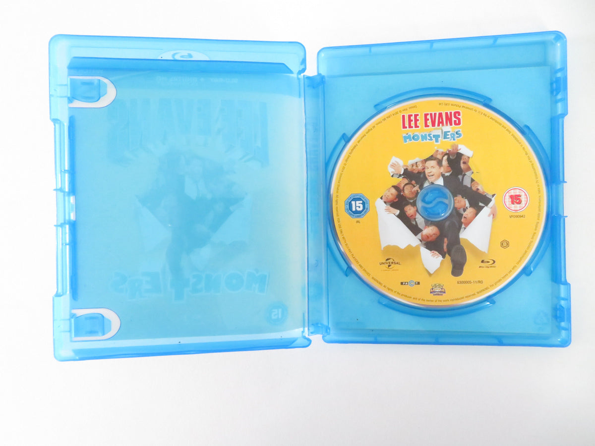 Lee Evans: Monsters (BLU-RAY) Marvin Brown Alastair Cunningham 2014 Region B