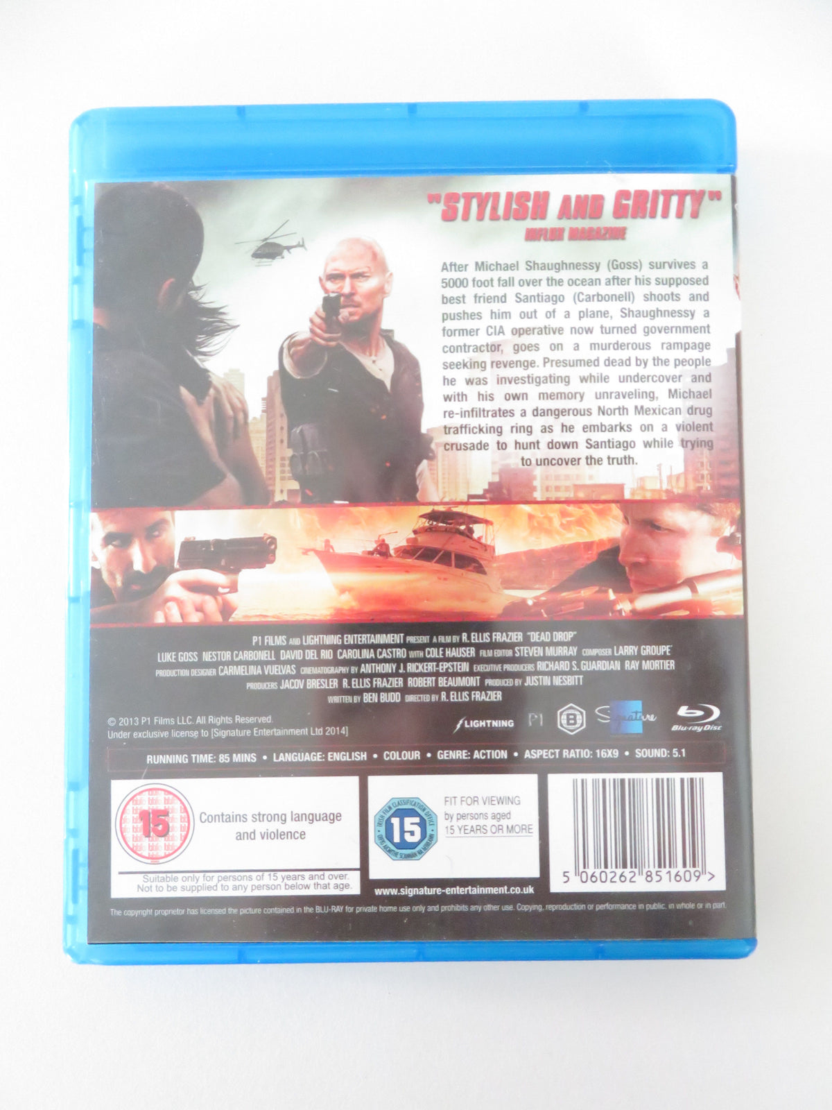 Dead Drop (BLU-RAY) Luke Goss Nestor Carbonell Cole Hauser 2013 Region B