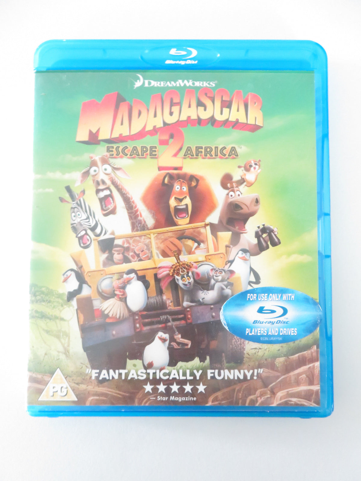 Madagascar: Escape 2 Africa (BLU-RAY) Ben Stiller Chris Rock 2008 Region B