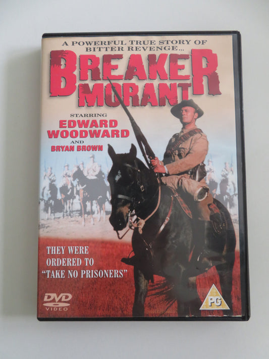 Breaker Morant (DVD) Edward Woodward Jack Thompson John Waters 1980 Region 0