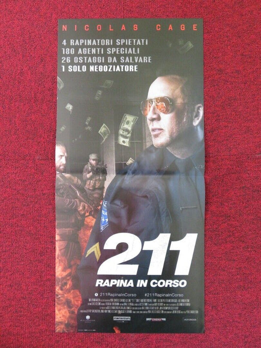 211 ITALIAN LOCANDINA (26.5"x12.5") POSTER NICOLAS CAGE SOPHIE SKELTON 2018 - Rendezvous Cinema