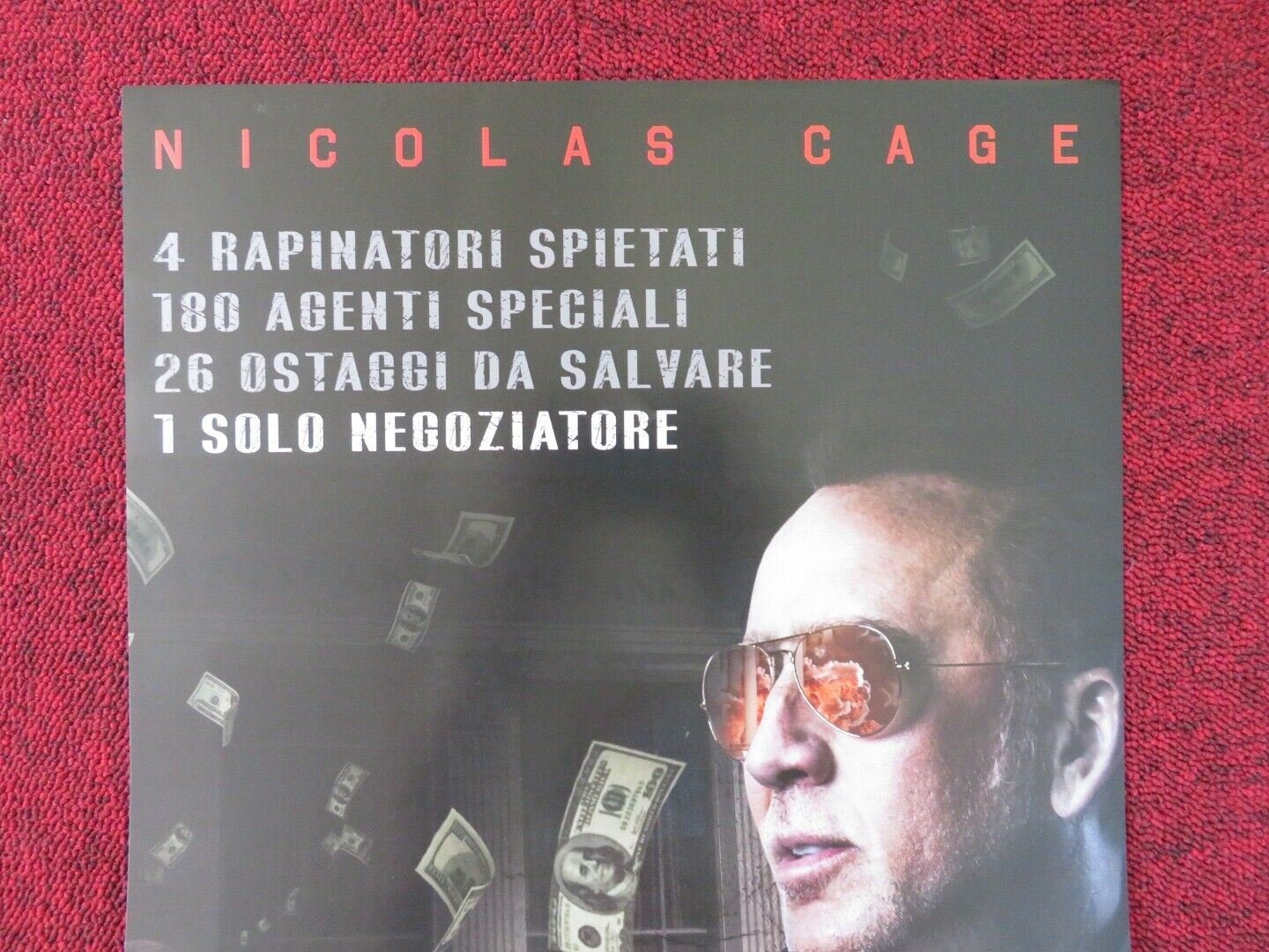 211 ITALIAN LOCANDINA (26.5"x12.5") POSTER NICOLAS CAGE SOPHIE SKELTON 2018 - Rendezvous Cinema
