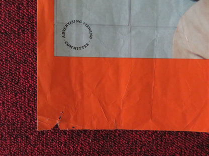 Porky's UK Quad Poster Folded Dan Monahan Mark Herrier Wyatt Knight 1982