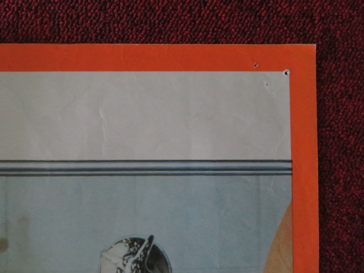 Porky's UK Quad Poster Folded Dan Monahan Mark Herrier Wyatt Knight 1982