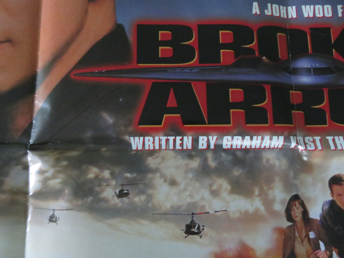 Broken Arrow UK Quad Poster Folded John Travolta Christian Slater 1996