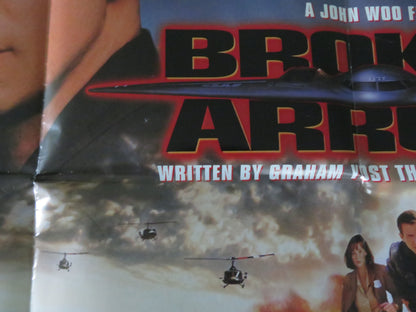 Broken Arrow UK Quad Poster Folded John Travolta Christian Slater 1996