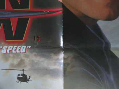 Broken Arrow UK Quad Poster Folded John Travolta Christian Slater 1996