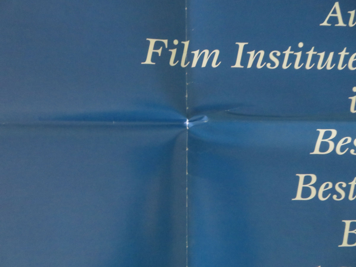 Shine UK Quad Poster Folded Geoffrey Rush Armin Mueller-Stahl Justin Braine 1996