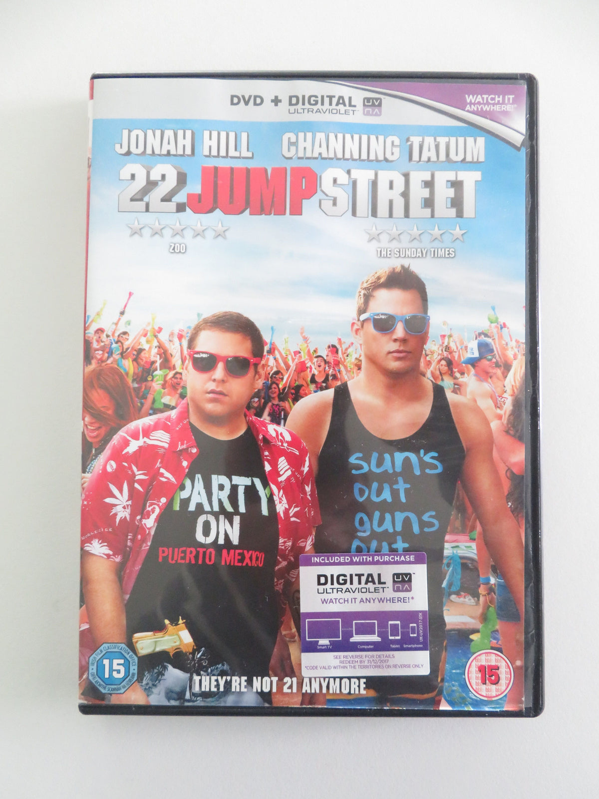 22 Jump Street (DVD) Jonah Hill Channing Tatum 2014 Region 2 Movie posters
