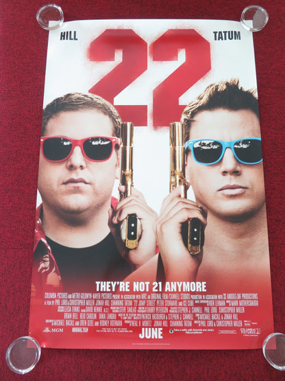 22 JUMP STREET US ONE SHEET ROLLED POSTER JONAH HILL CHANNING TATUM 2014 Movie posters
