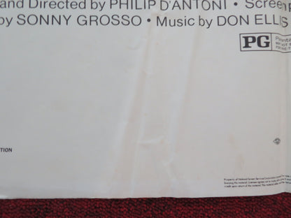 The Seven-Ups Folded US One Sheet Poster Roy Scheider Tony Lo Bianco 1974