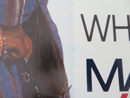 Made in America UK Quad Poster Folded Whoopi Goldberg Ted Danson 1993