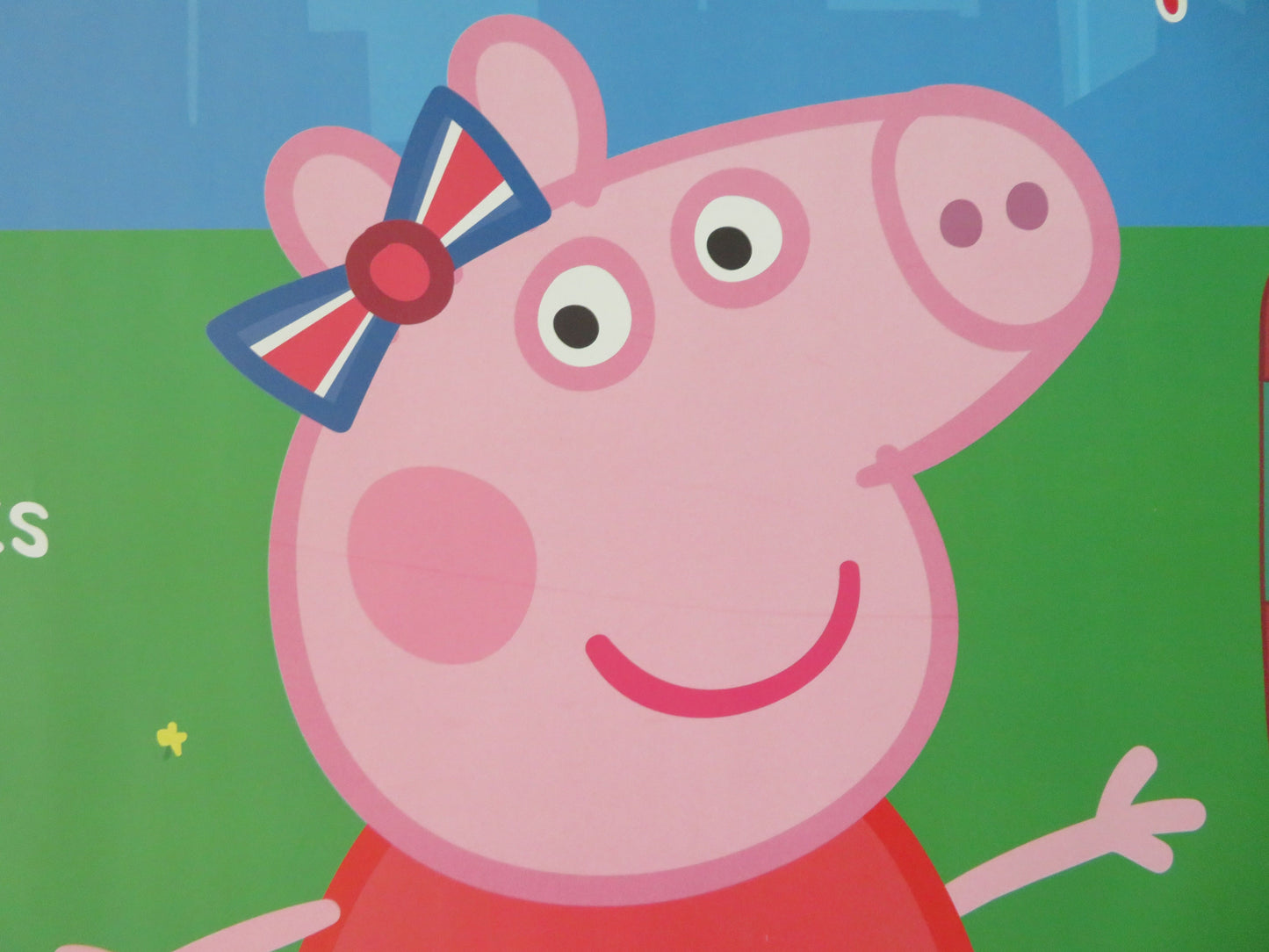 Peppa Pig: My First Cinema Experience UK Quad Rolled Poster Harley Bird 2017
