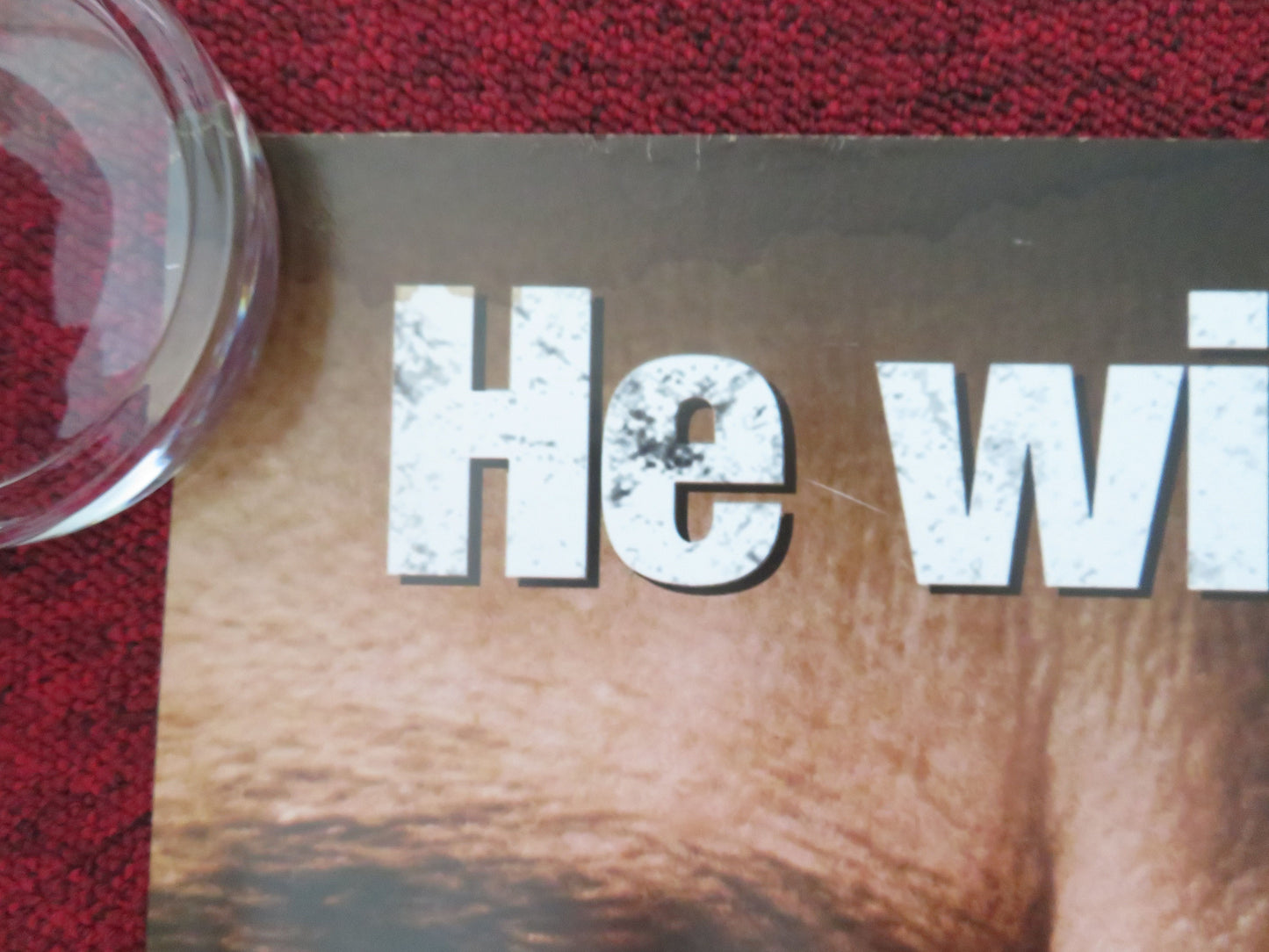 Domestic Disturbance UK Quad Rolled Poster John Travolta Vince Vaughn 2001