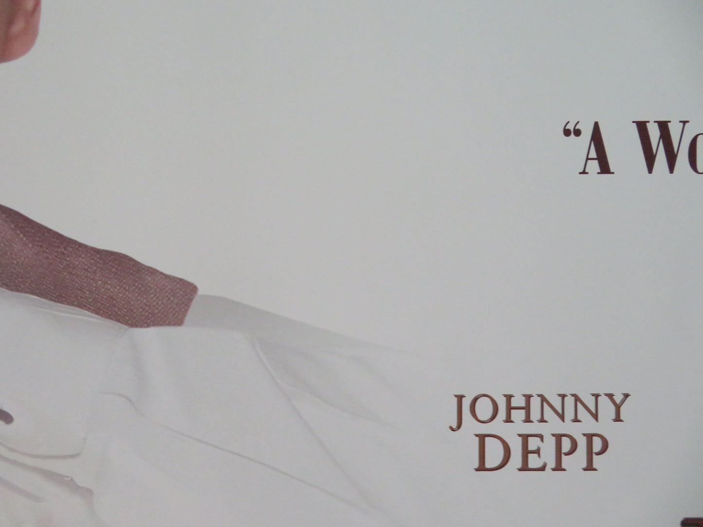 Finding Neverland - B UK Quad Rolled Poster Johnny Depp Kate Winslet 2004
