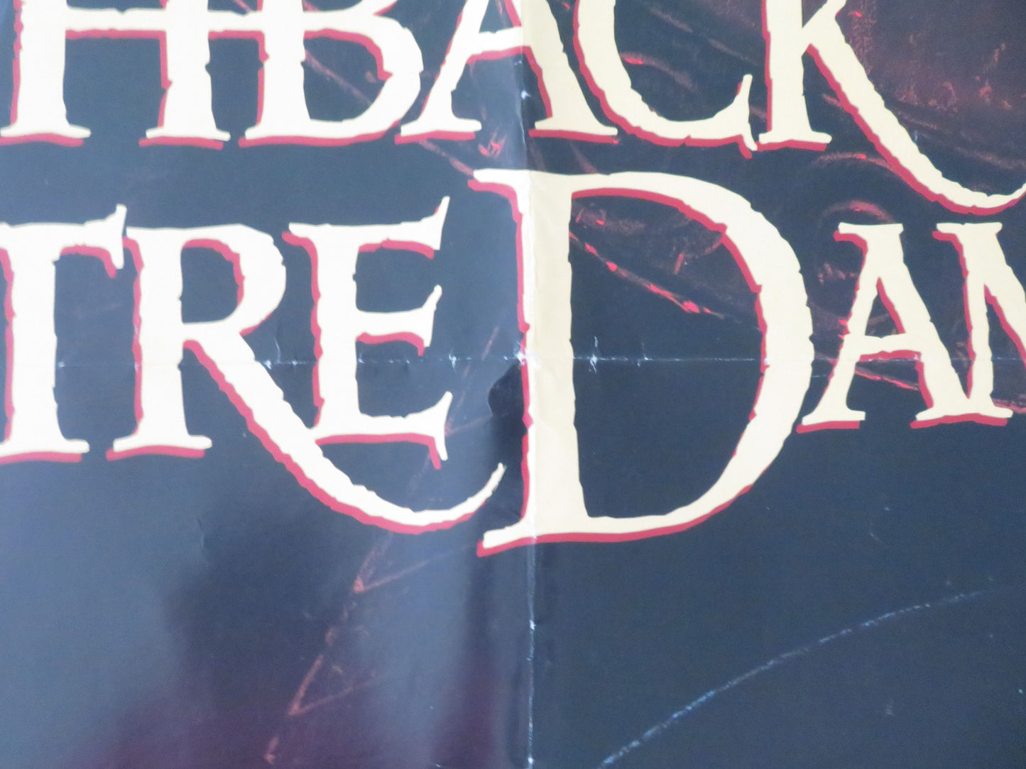 The Hunchback of Notre Dame UK Quad Rolled Poster Disney Demi Moore 1996