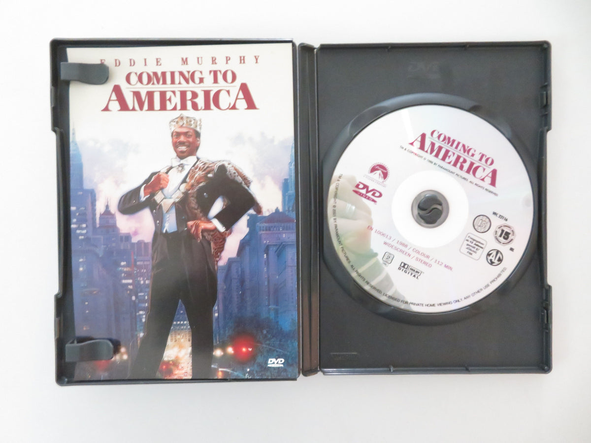 Coming to America (DVD) Eddie Murphy Paul Bates Garcelle Beauvais 1988 Region 2