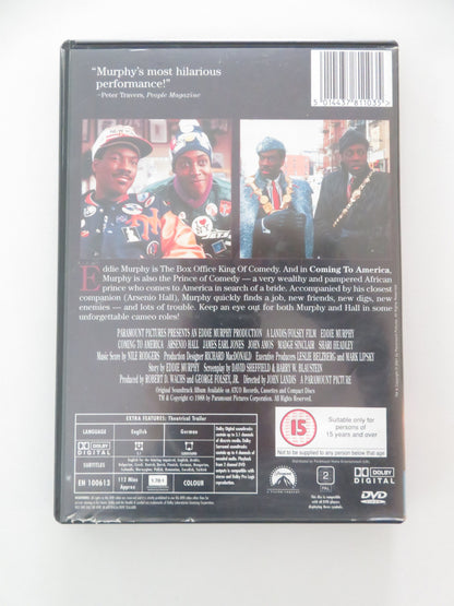 Coming to America (DVD) Eddie Murphy Paul Bates Garcelle Beauvais 1988 Region 2