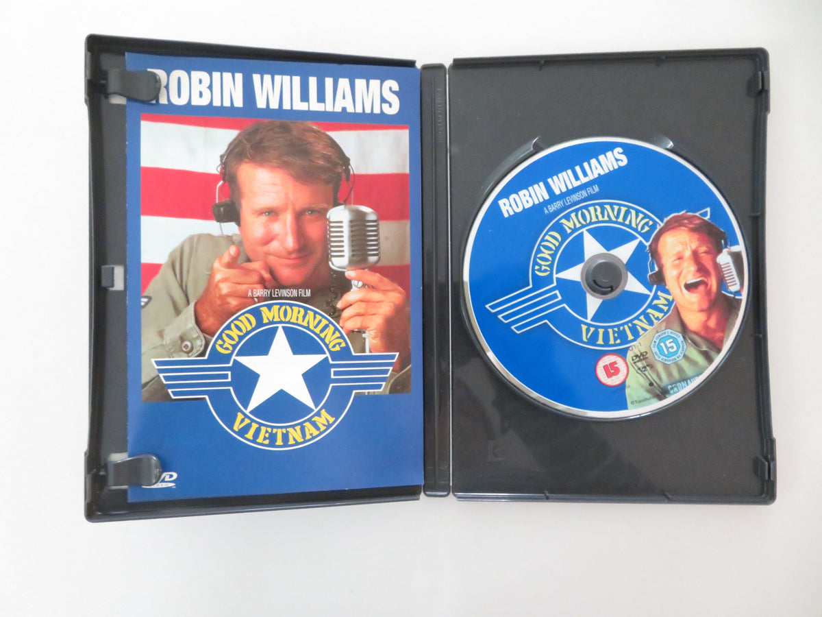 Good Morning, Vietnam (DVD) Robin Williams Forest Whitaker 1987 Region 2