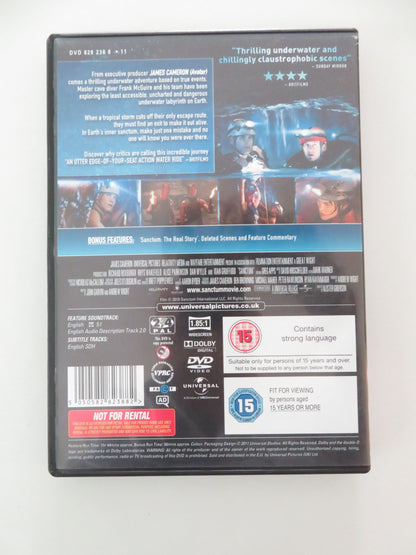 Sanctum (DVD) Rhys Wakefield Allison Cratchley 2011 Region 2, 4