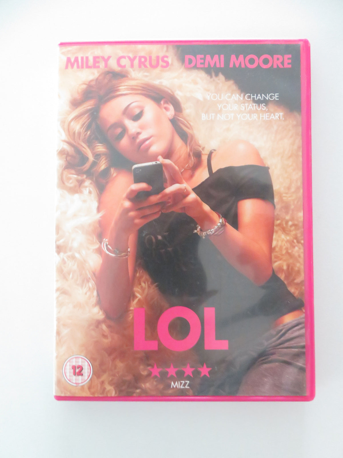 LOL (DVD) Miley Cyrus Douglas Booth Ashley Greene Demi Moore 2012 Region 2