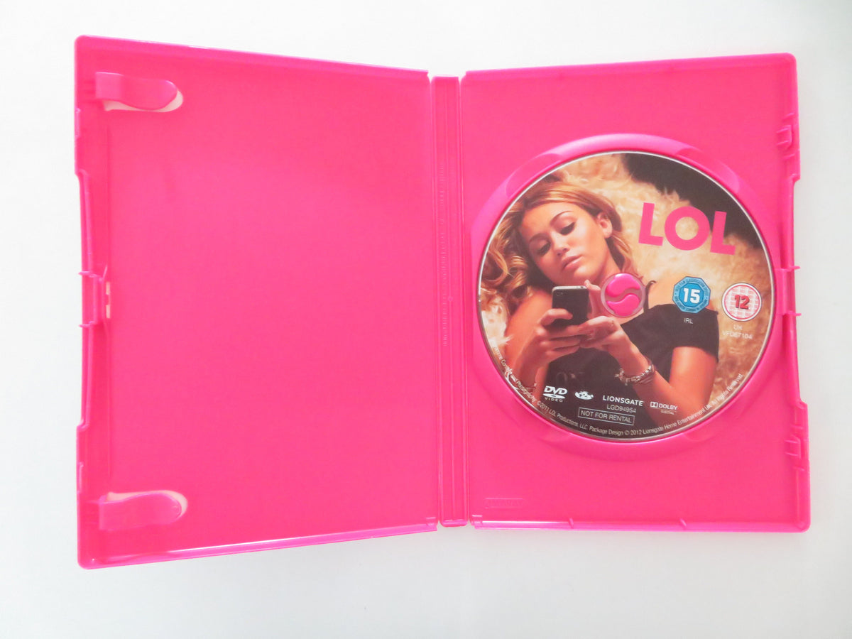 LOL (DVD) Miley Cyrus Douglas Booth Ashley Greene Demi Moore 2012 Region 2
