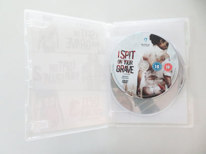 I Spit on Your Grave 1, 2 and 3 (DVD) Sarah Butler Jeff Branson 2010 Region 2