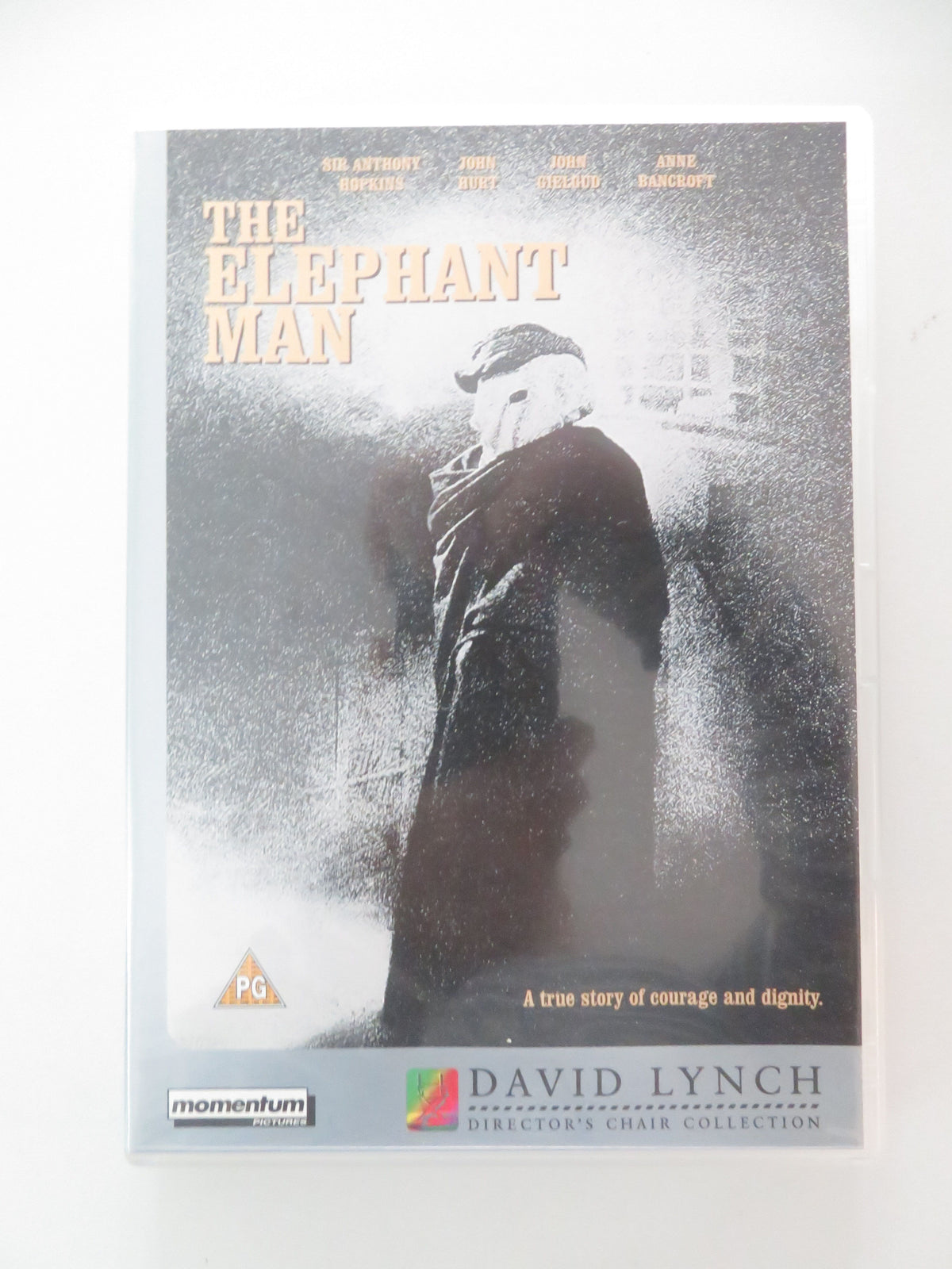 The Elephant Man (DVD) Anthony Hopkins John Hurt Anne Bancroft 1980 Region 2
