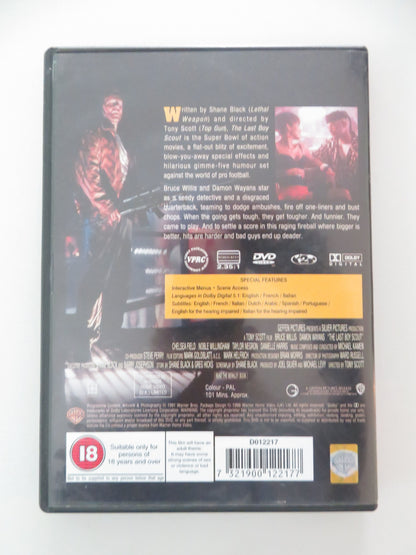 The Last Boy Scout (DVD) Bruce Willis Damon Wayans 1991 Region 2