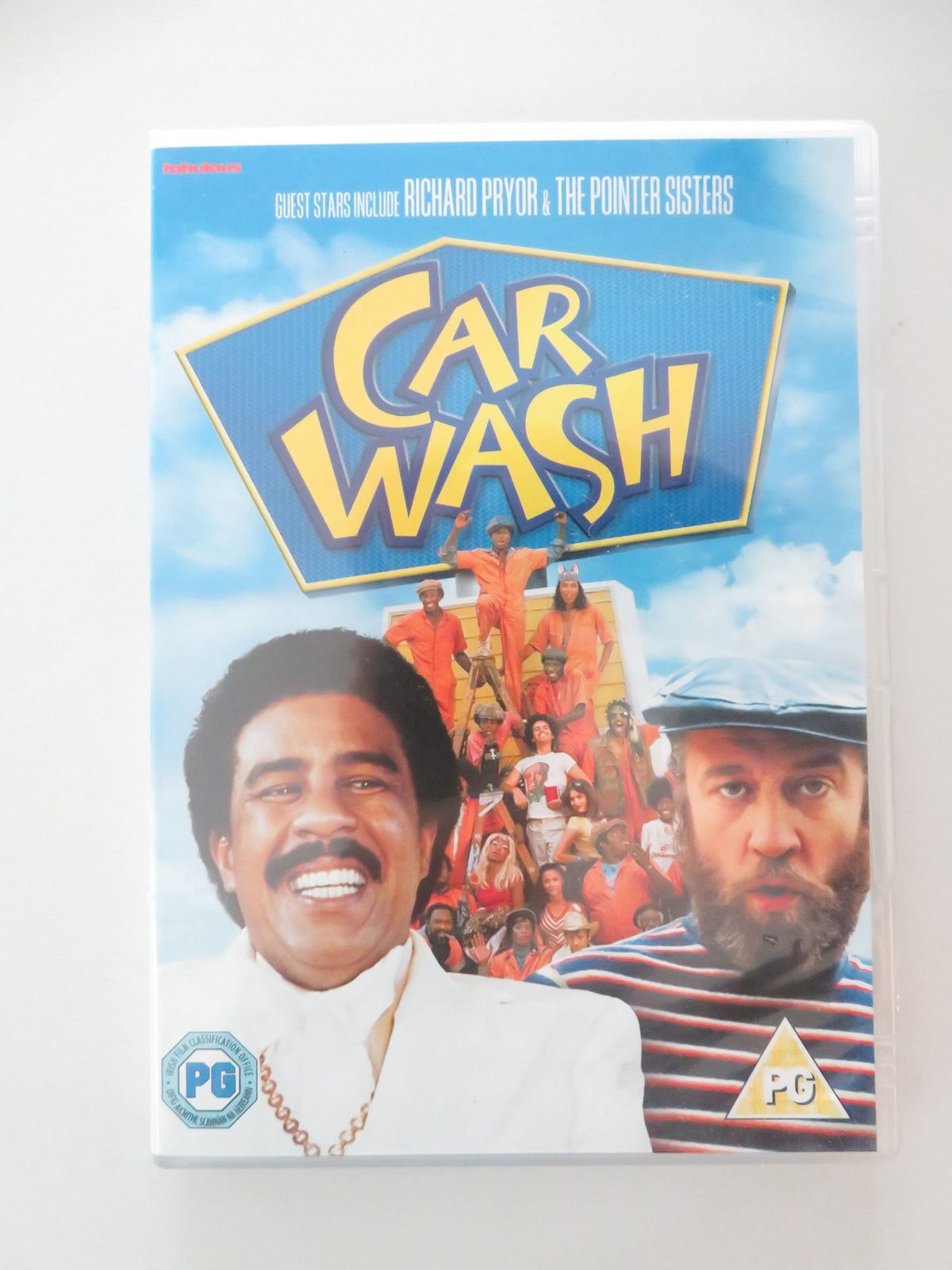 Car Wash (DVD) Richard Pryor Franklyn Ajaye Sully Boyar 1976 Region 2