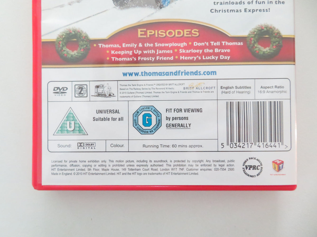 Thomas & Friends: Christmas Express (DVD) Michael Angelis 2010 Region 2