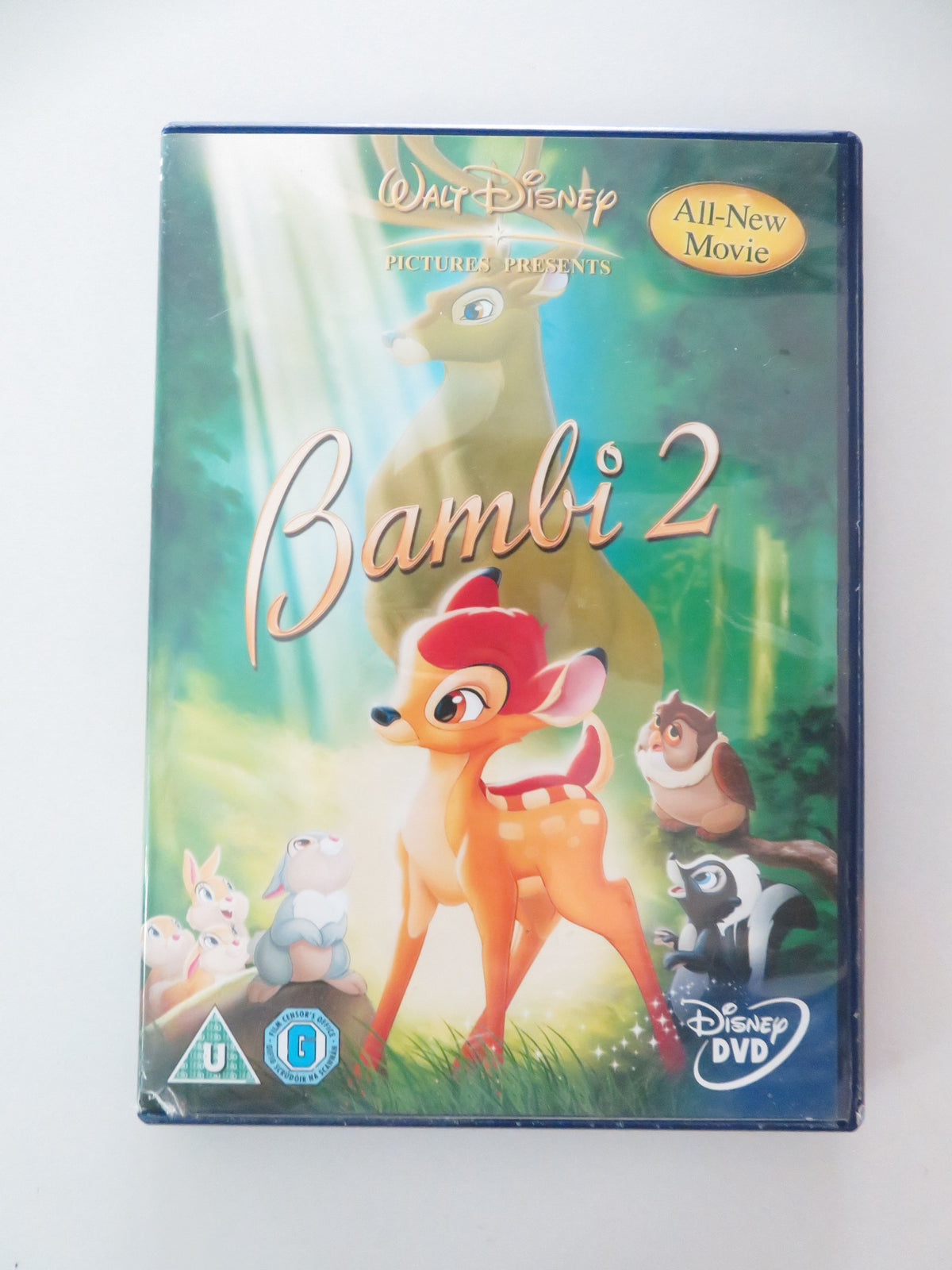 Bambi 2 (DVD) Disney Alexander Gould Patrick Stewart 2006 Region 2