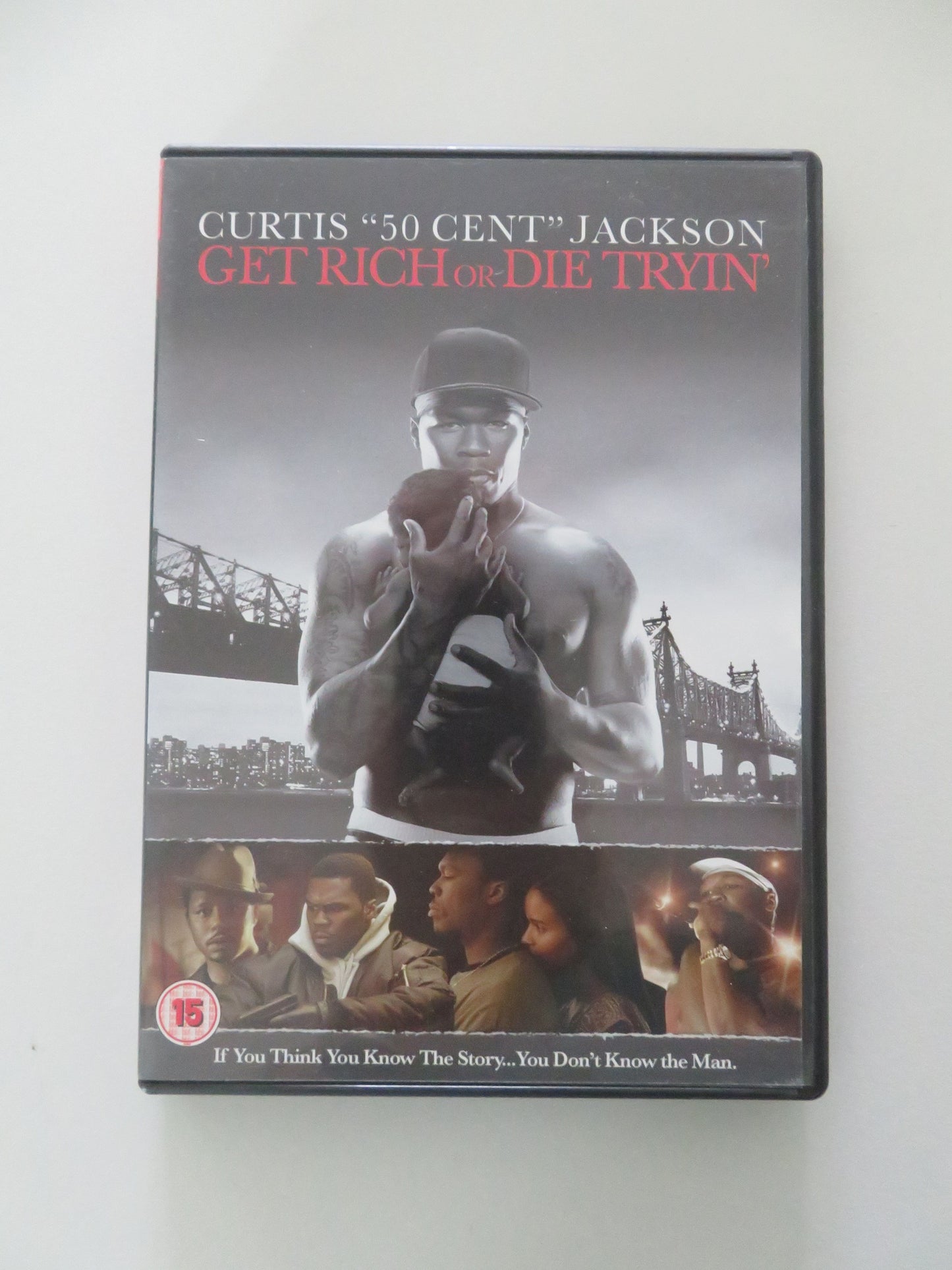 Get Rich or Die Tryin' (DVD) 50 Cent Terrence Howard 2005 Region 2