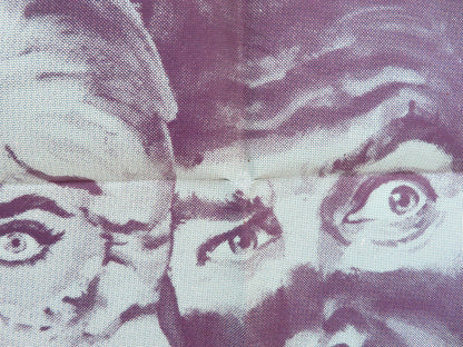 Diary of a Madman Folded US One Sheet Poster Vincent Price Nancy Kovack 1963