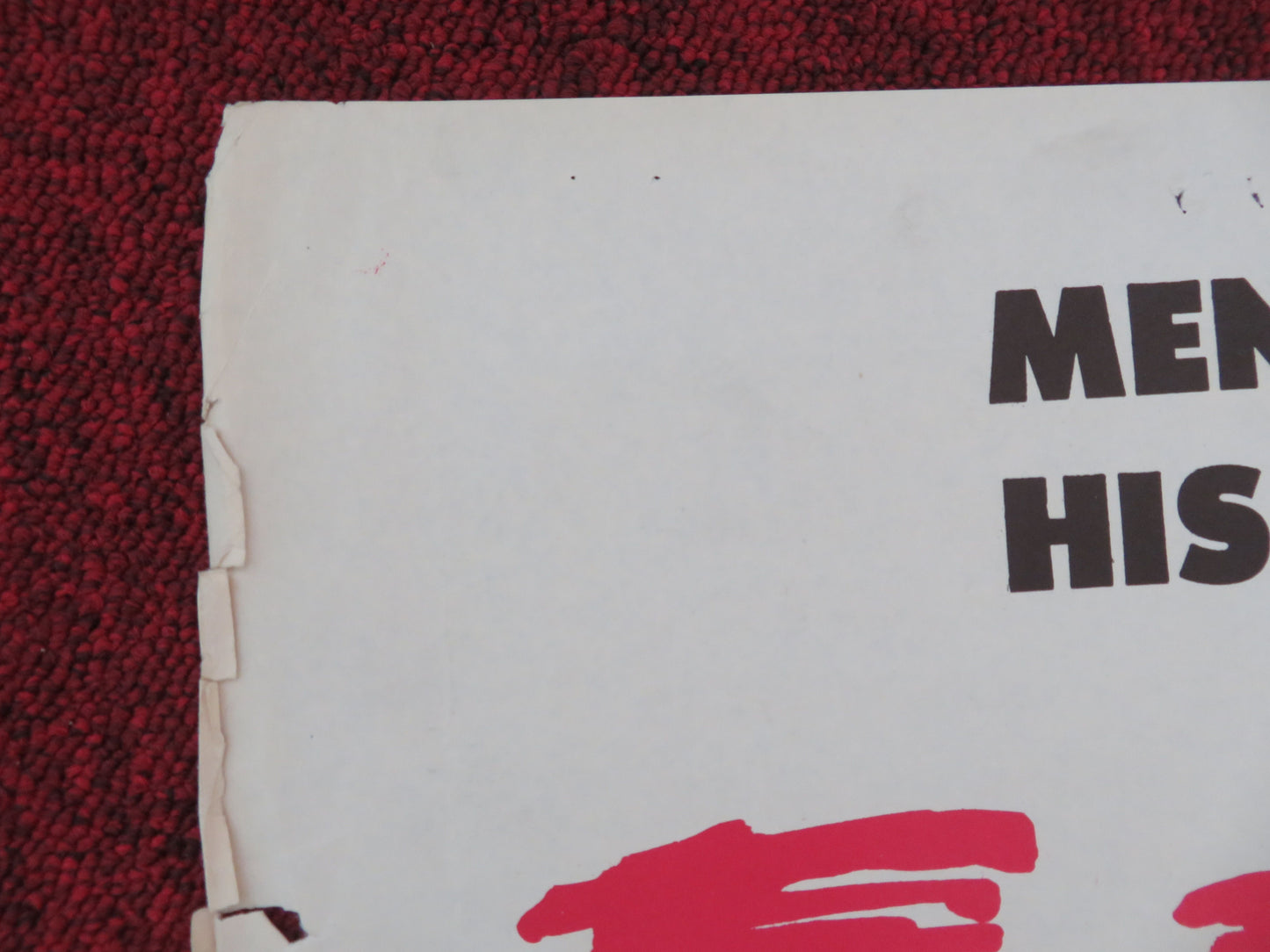 Karate, the Hand of Death Folded US One Sheet Poster Joel Holt Frank Blaine 1961
