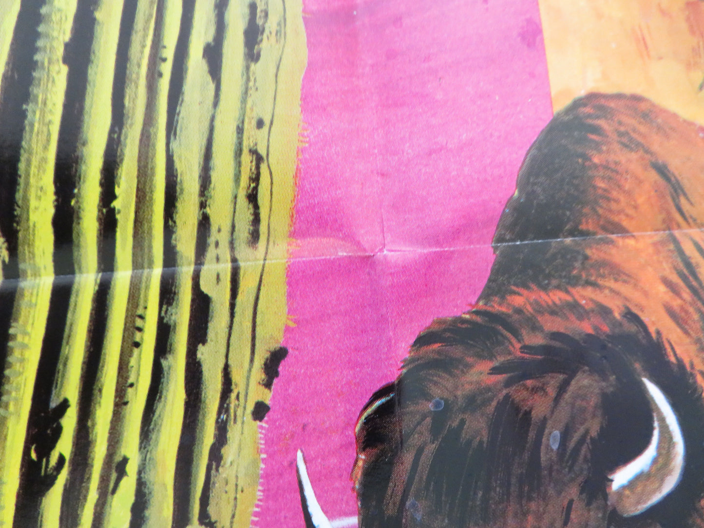 The Living Desert / The Vanishing Prairie Combo Folded US One Sheet Poster 1971