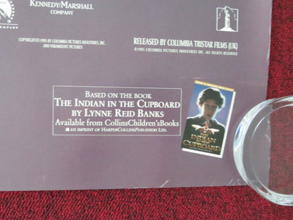 The Indian in the Cupboard UK Quad Rolled Poster Hal Scardino Litefoot 1995
