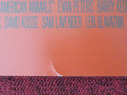 American Animals UK Quad Rolled Poster Barry Keoghan Evan Peters 2018