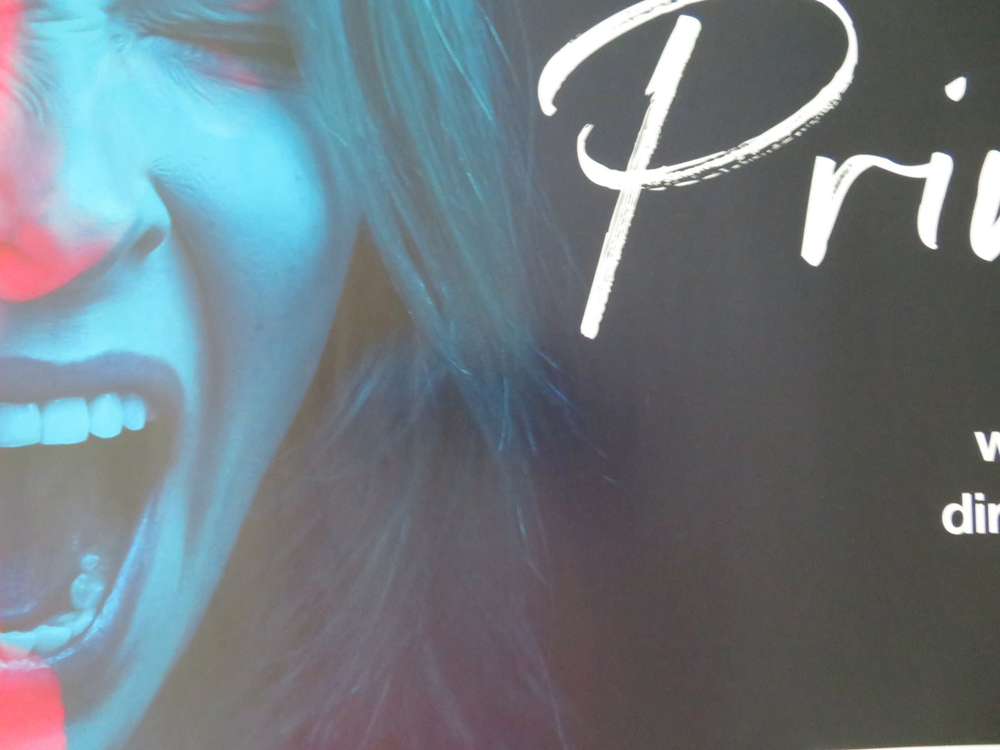 National Theatre Live: Prima Facie UK Quad Rolled Poster Jodie Comer 2022
