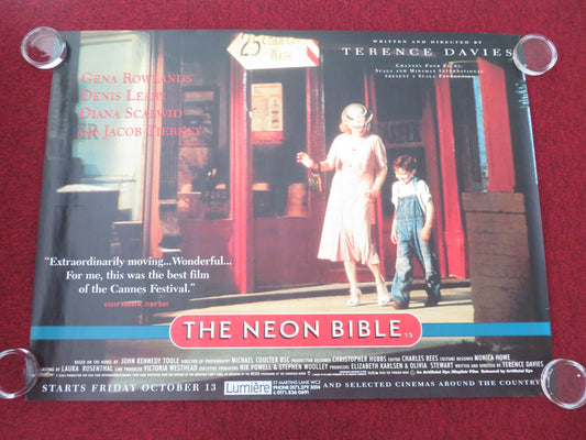 The Neon Bible UK Quad Rolled Poster Denis Leary Gena Rowlands 1995