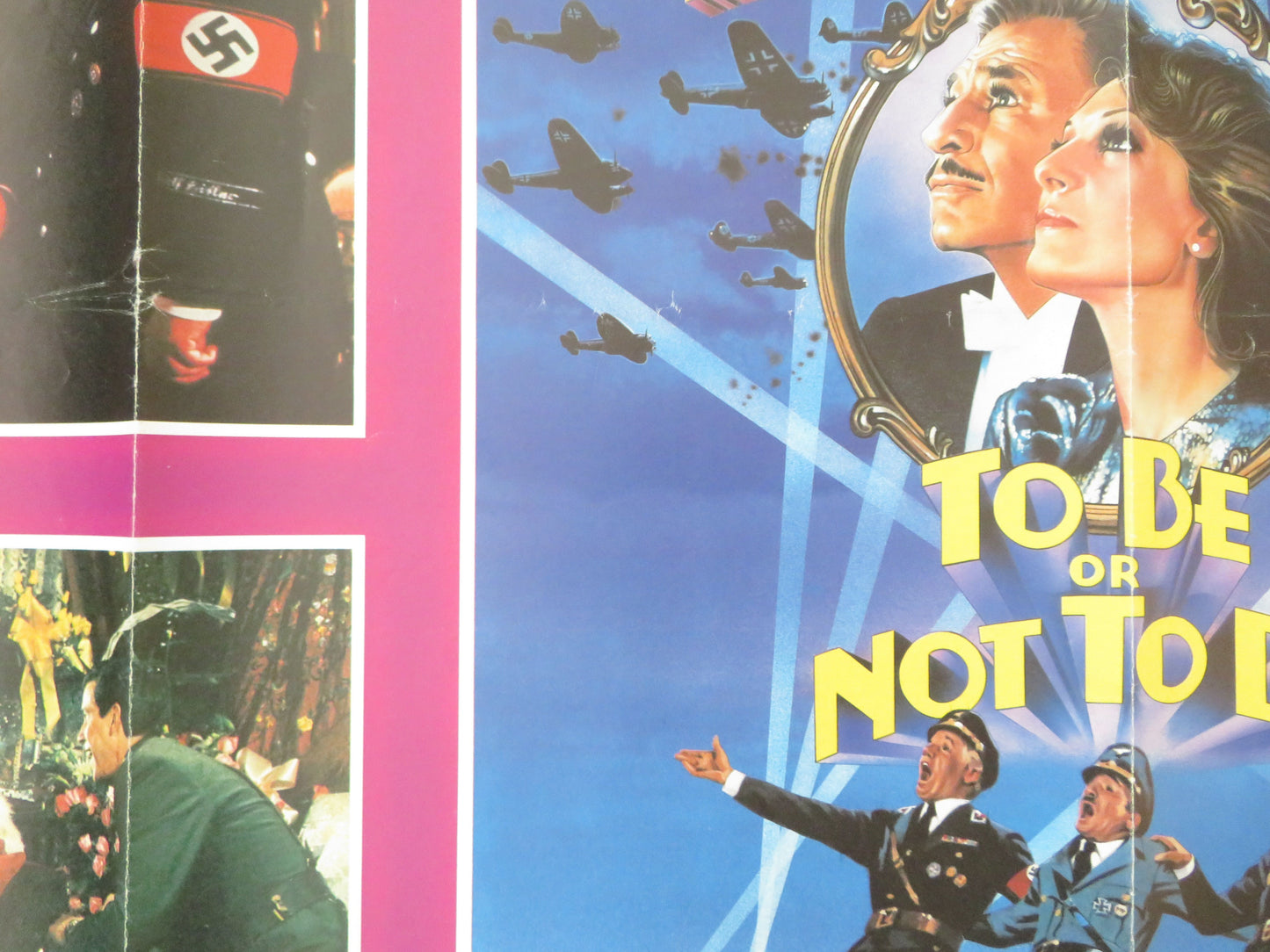 To Be or Not to Be UK Quad Rolled Poster Mel Brooks Anne Bancroft 1983