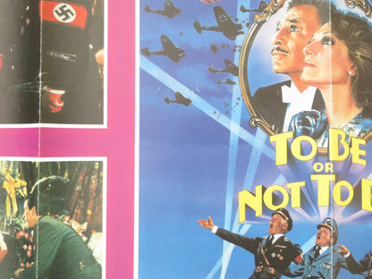 To Be or Not to Be UK Quad Rolled Poster Mel Brooks Anne Bancroft 1983