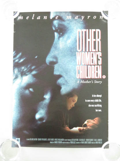 Other Women's Children VHS Video Poster Melanie Mayron Wyn Davies 1993