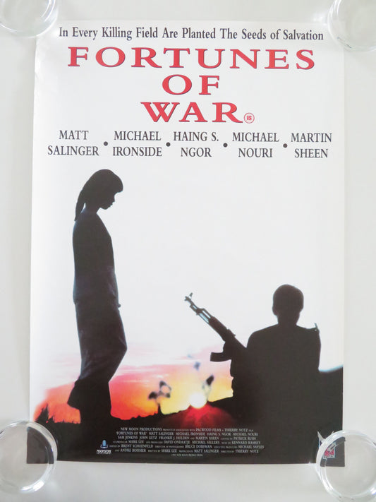 Fortunes of War VHS Video Poster Matt Salinger Martin Sheen 1994