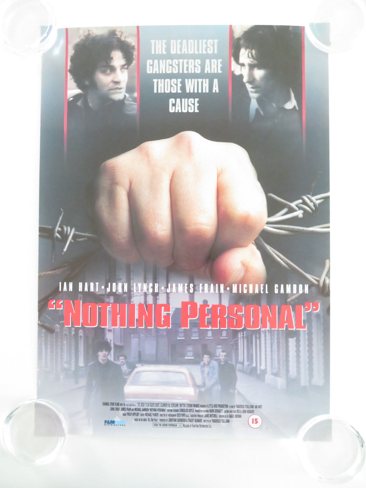 Nothing Personal VHS Video Poster Ian Hart John Lynch Gambon 1996
