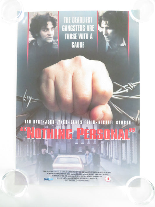 Nothing Personal VHS Video Poster Ian Hart John Lynch Gambon 1996