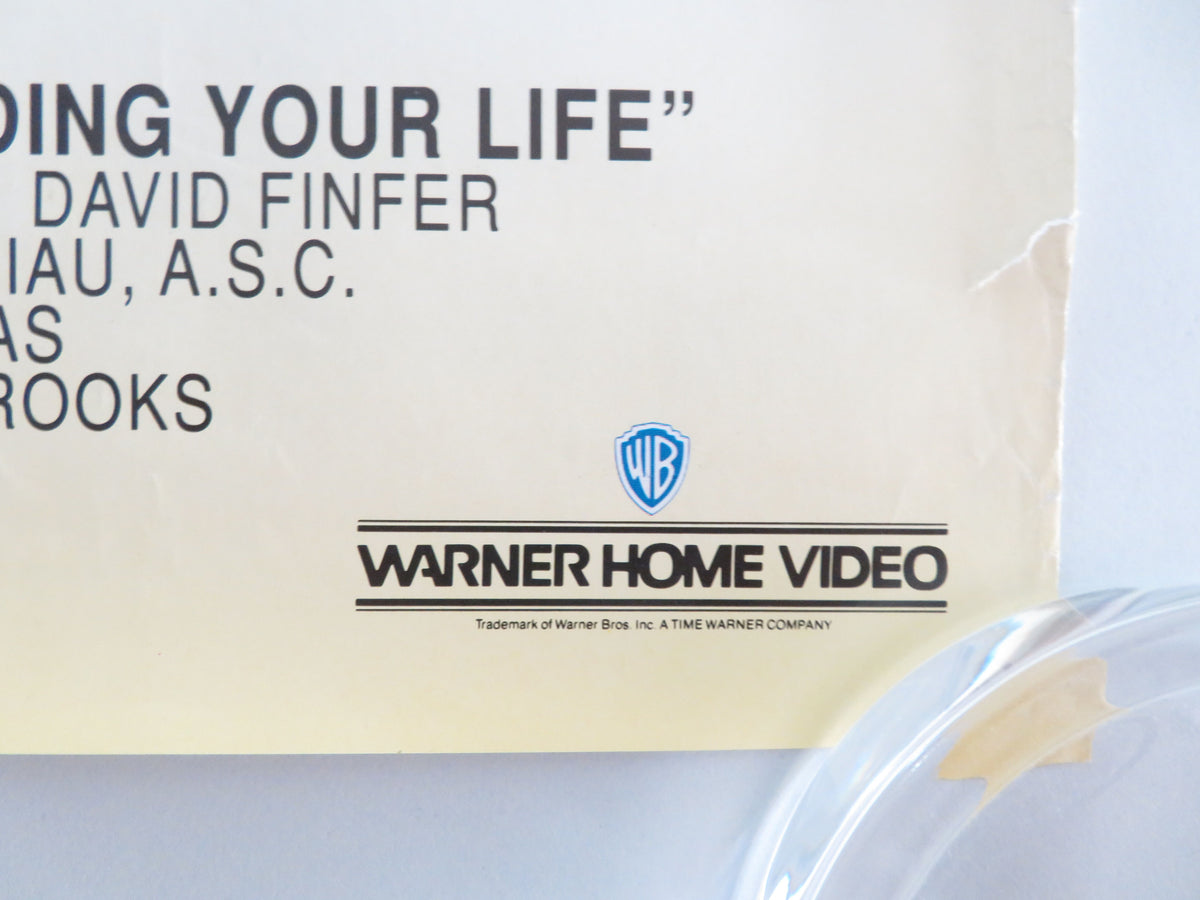 Defending Your Life VHS Video Poster Meryl Streep Rip Torn Brooks 1991