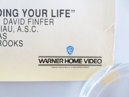 Defending Your Life VHS Video Poster Meryl Streep Rip Torn Brooks 1991