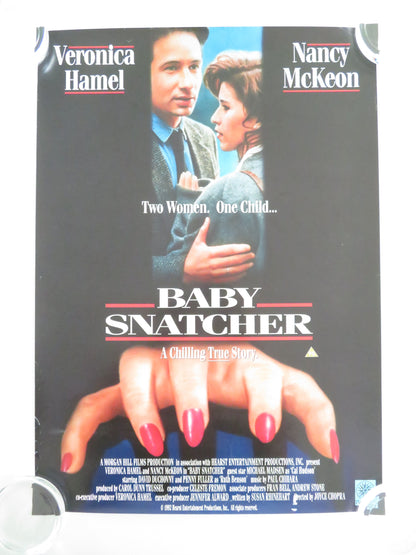 Baby Snatcher VHS Video Poster David Duchovny Michael Madsen Hamel 1992