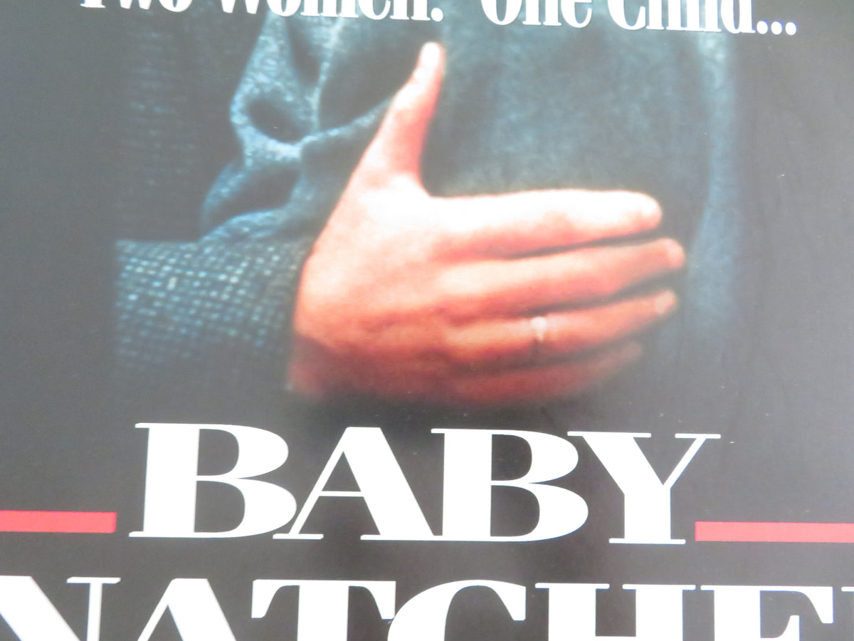 Baby Snatcher VHS Video Poster David Duchovny Michael Madsen Hamel 1992